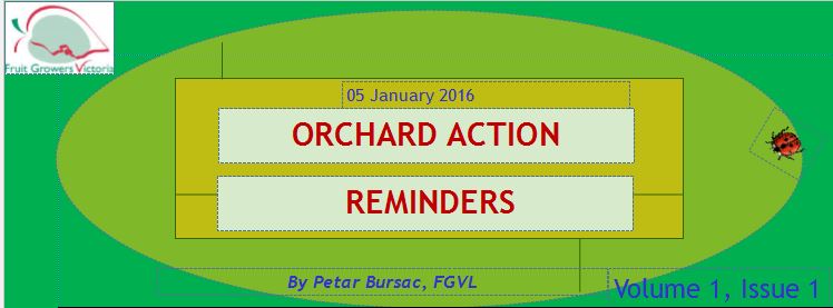 Orchard Action Reminder no 2