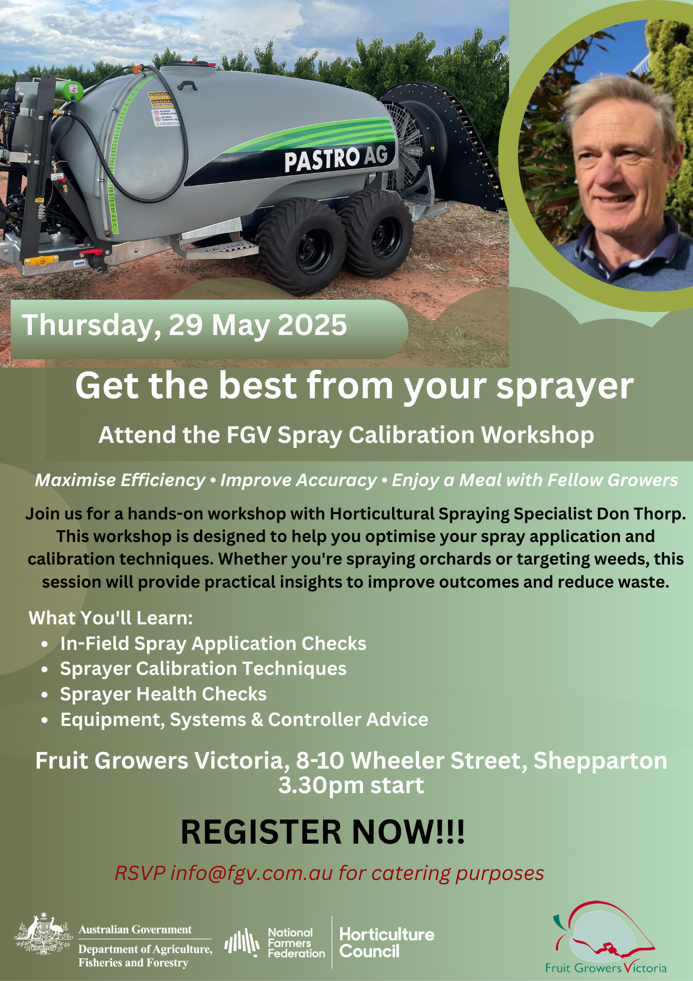 Spray Calibration Workshop 