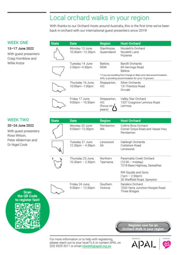 Winter Orchard walk brochure page 2
