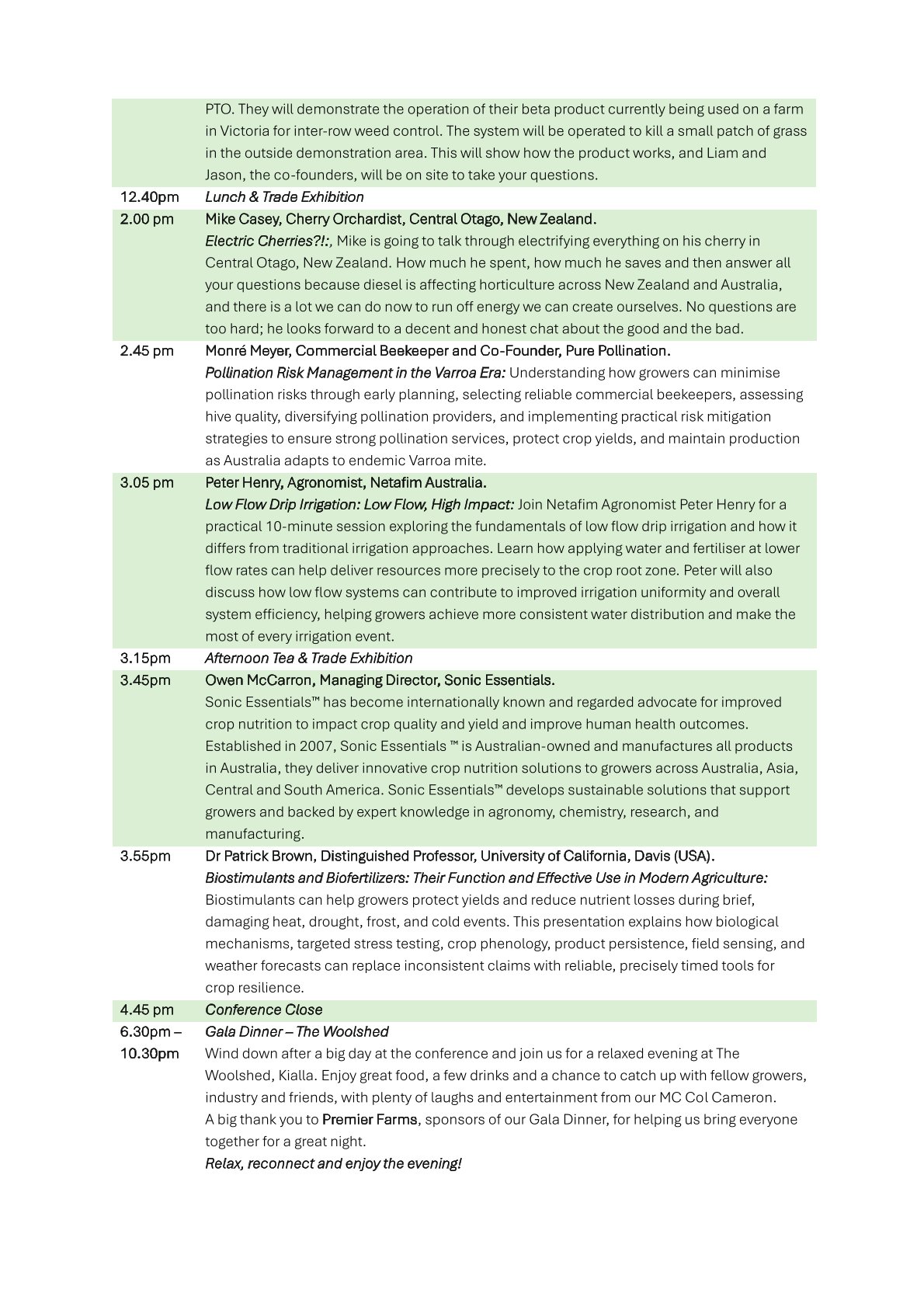 FGV Program pg 2