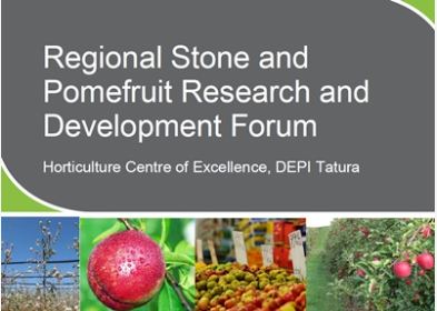 Stone & Pome Fruit R&D Forum