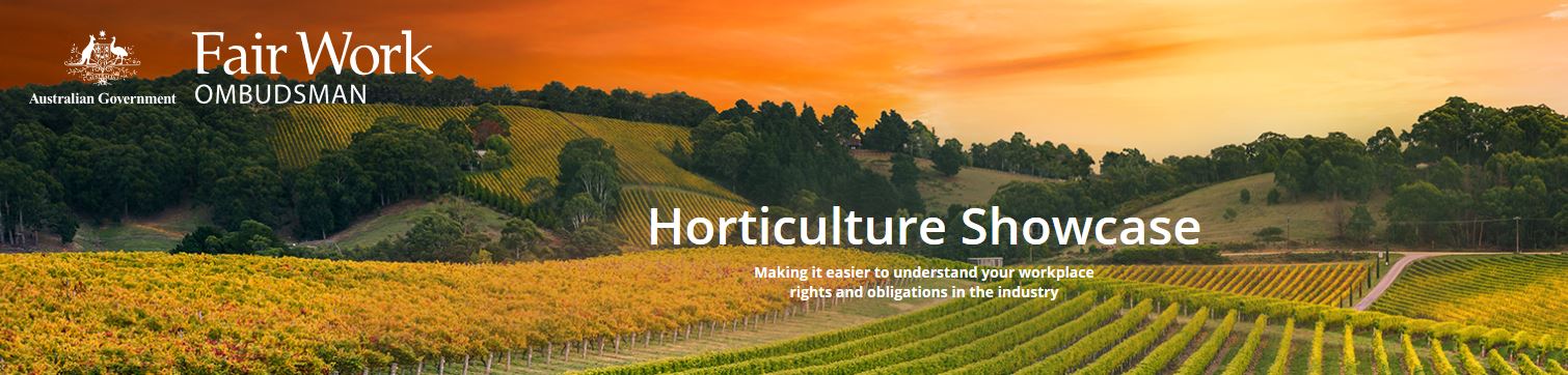 Fair Work- Horticulture Showcase